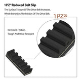1PZ V1P-DS7 Drive Belt Starter Generator Belt Set for EZGO 4 Cycle Gas Golf Cart 1994-Up 72054G01 26414G01
