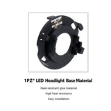 1PZ CF1-E01 H7 LED Headlight Bulb Adapter Holder Socket Replacement for Tucson Mistra KIA Sedona Forte