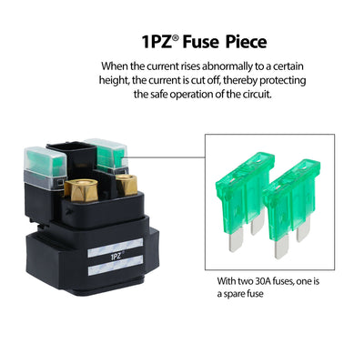 1PZ Starter Solenoid Relay Replacement for Yamaha YFM700 Raptor 700 700R 2006-2020 1S3-81940-00-00 5UG-81940-00-00
