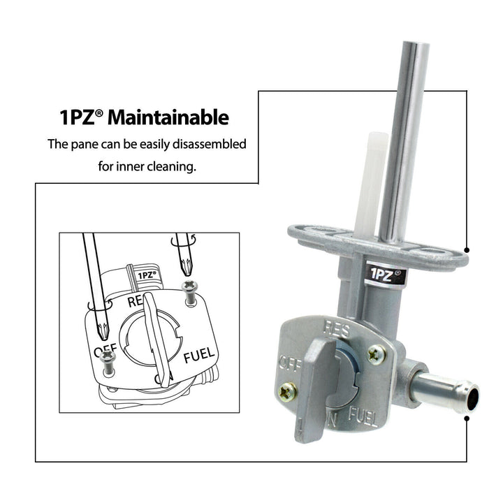 Fuel Valve Petcock With Lever Screw Fit For Kawasaki