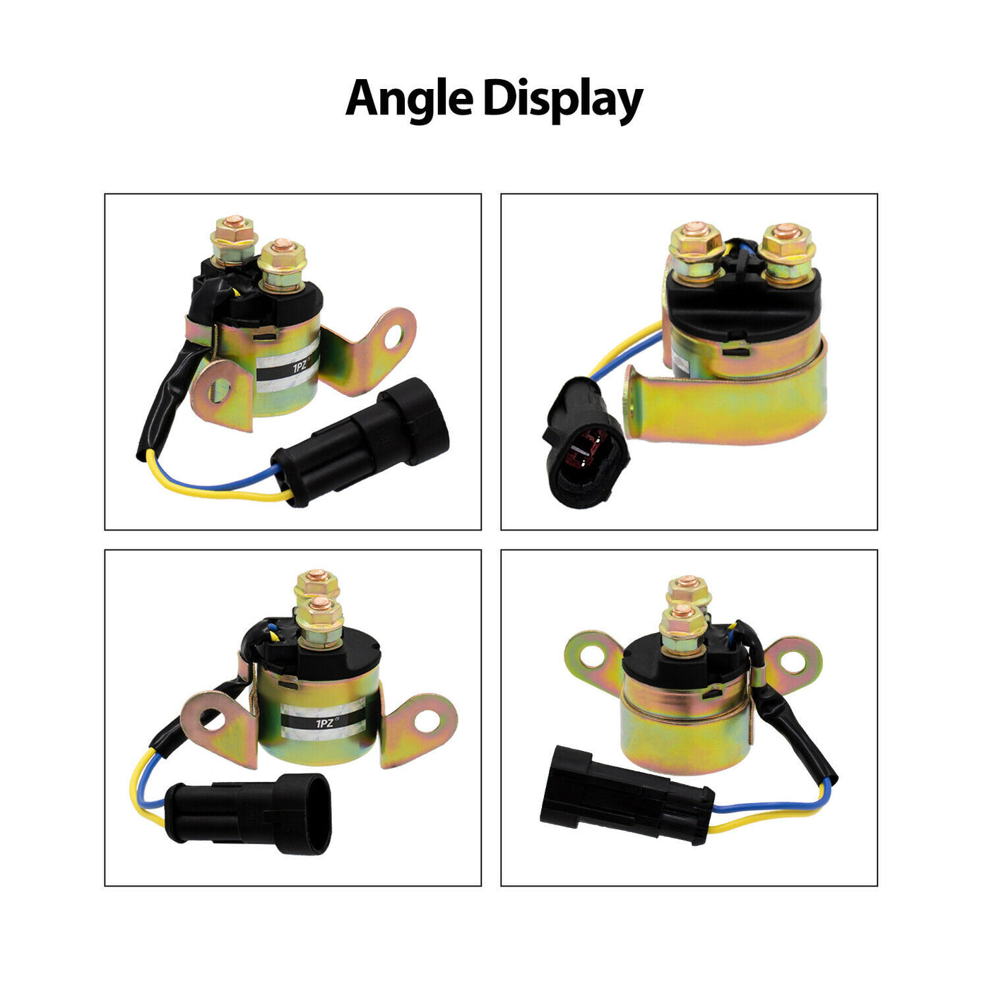 1PZ Starter Solenoid Relay for Polaris Ranger Sportsman Trail Boss RZR ACE 330 450 500 570 700 800 900 4012001