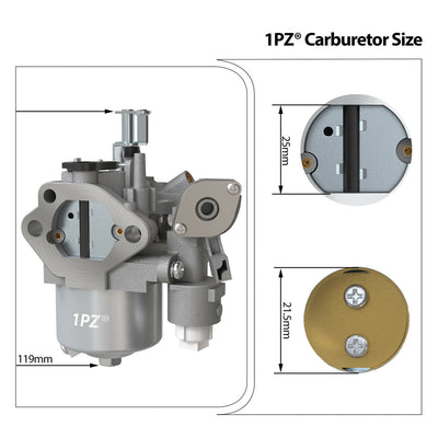 1PZ Carburetor Carb for Subaru Robin EX27 9HP EX30 9.5HP Overhead Cam Engine 7HP 265cc Generator Mikuni RGX4800 RGN5100
