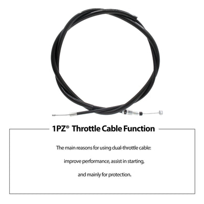 1PZ Choke Cable Replacement for Honda Fourtrax 300 TRX300 FW 1988-2000 17950-HC4-671 17950-HC5-971 17950-HM5-671 17950-HM5-850