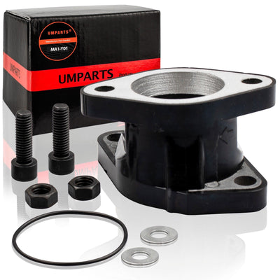 1PZ Carburetor Intake Manifold Boot Joint Replacement for Yamaha Warrior YFM350 YFM 350 87-04 ATV Quad 4Wheeler