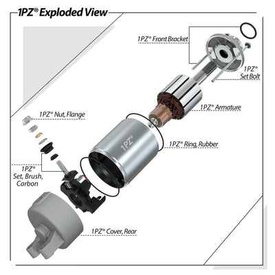 1PZ Starter Motor for Arctic Cat 400 DVX Kawasaki KLX400 KSF400 KFX400 Suzuki DRZ400 Quadsport LT-Z400 LTZ400 3445-033 21163-S004 31100-29F00