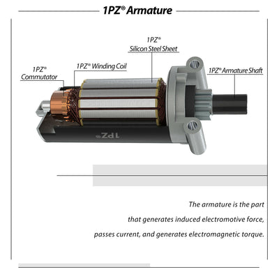 1PZ Starter Motor Replacement for Kohler 32-098-01 32-098-01-S 32-098-03 32-098-03-S 32-098-04 32-098-04-S