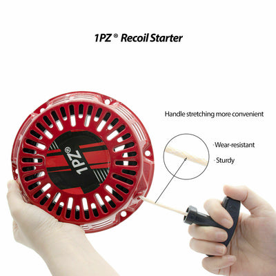 1PZ Pull Recoil Starter Start for 196cc Coleman BT200X CT200U Trail CT200U-EX Mini Bike Motovox MBX20 TrailMaster MB200 Predator 212cc Baja Hammerhead 80T Go kart