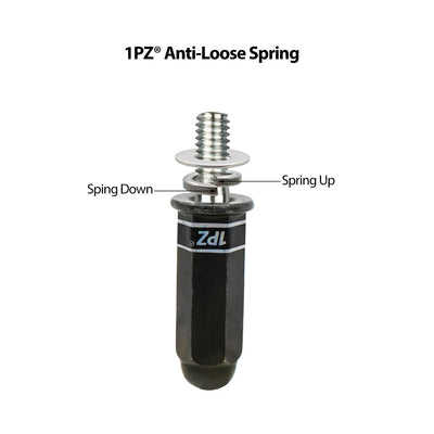 1PZ Exhaust Bolt and Gasket for GY6 50 cc 70cc 90 cc 110cc 125 cc 150cc Scooters ATVs Go Karts Moped Quad 4 Wheeler Dune Buggy Sandrail Taotao Sunl Coolster Jonway Roketa