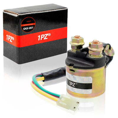 1PZ Starter Solenoid Relay Replacement for Honda Fourtrax Rancher TRX-350 2000-2016 / TRX-420-FA 2009-2015 / RX-420-FE 2007-2015 / TRX-420-FM 2007-2015