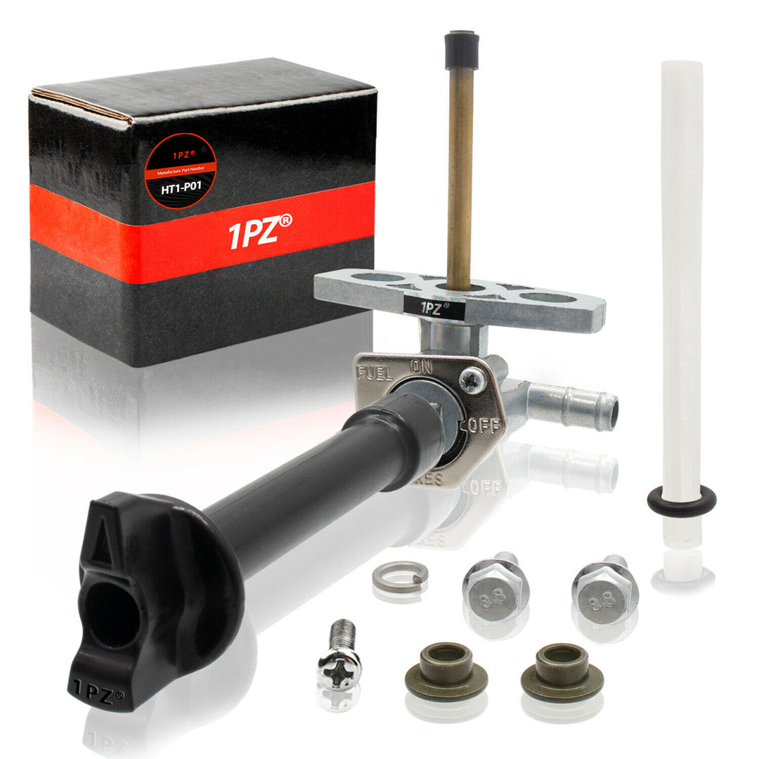 Fuel Cock Petcock Valve Tank Switch with Knob for Honda TRX350