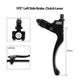 1PZ LC1-B01 Brake Clutch Lever Bike Brake Cable Throttle Grips w/Cable Set Assembly for Baja Mini Bike 196cc 5.5hp 6.5hp