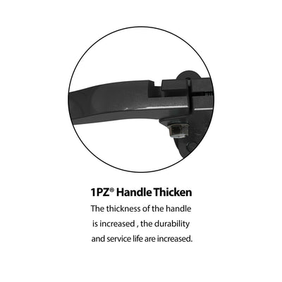1PZ BLACK Left Clutch Lever For Baja Mini Bike 196cc 5.5hp 6.5hp Warrior Heat MB165