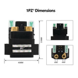 1PZ Y07-SL2 Starter Solenoid Relay Replacement for Yamaha Grizzly 550 YFM550 2009-2014 Grizzly 700 YFM700 2007-2017 YFZ450 R X 2009-2021 3B4-81940-00-00 18P-81940-00-00