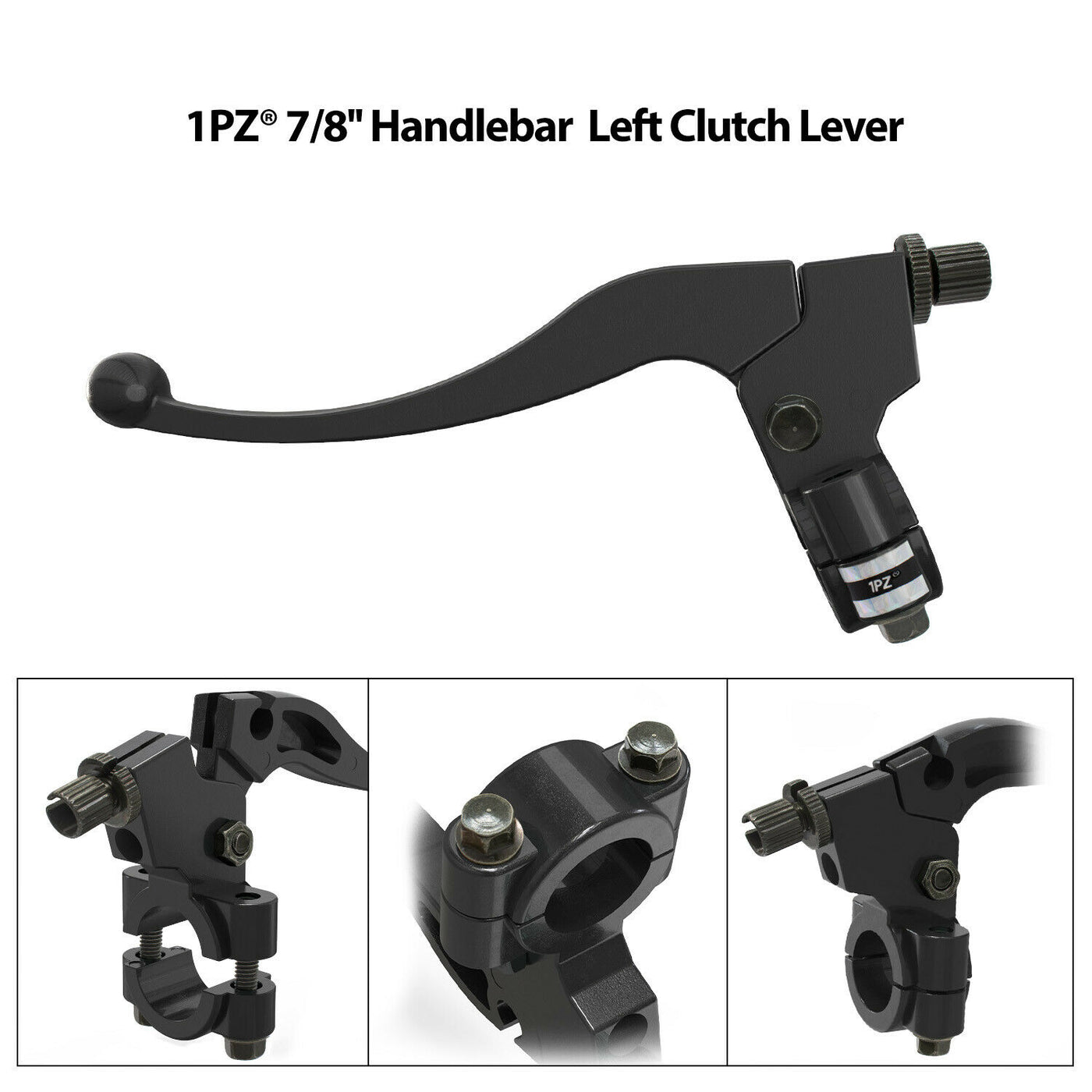 1PZ BLACK Left Clutch Lever For Baja Mini Bike 196cc 5.5hp 6.5hp Warrior Heat MB165