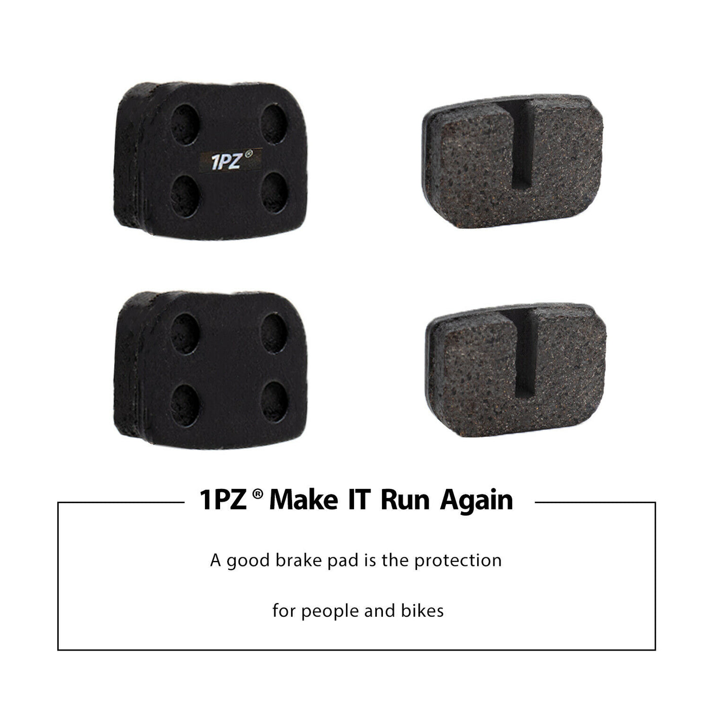 1PZ Brake Pads for MOTOVOX MBX10 79CC Moto MM-BB80 Baja Racer MINI BIKE REAR BRAKE PADS MBX-10 PARTS NEW (4 Pair)