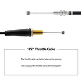 1PZ LT3-C01 Throttle Cable Replacement for Honda FourTrax TRX300 FW 1988 1989 1990 1991 1992 1993 1994 1995 1996 1997 1998 1999 2000 17910-HC4-000 17910-HC5-970
