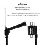 1PZ CW1-X01 Ignition Coil Spark Plug Replacement for Yamaha Raptor 660R Grizzly Rhino 660 YFM660 YXR660 2001 2002 2003 2004 2005 2006 2007 2008